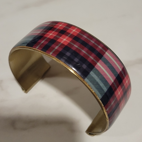 Rustic Cuff Jewelry - Rustic Cuff Tartan Cuff HTF